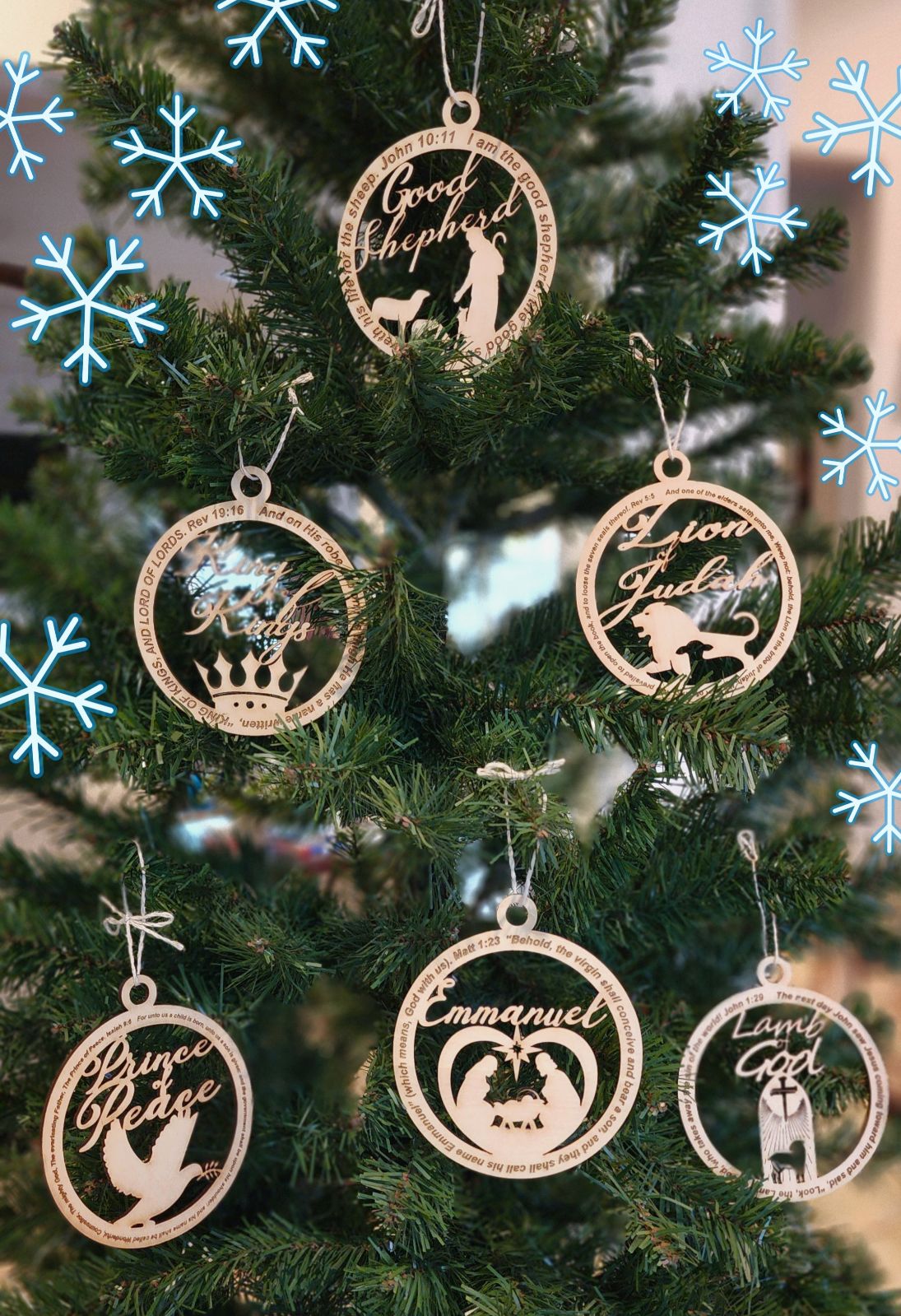 Names of Jesus Ornament