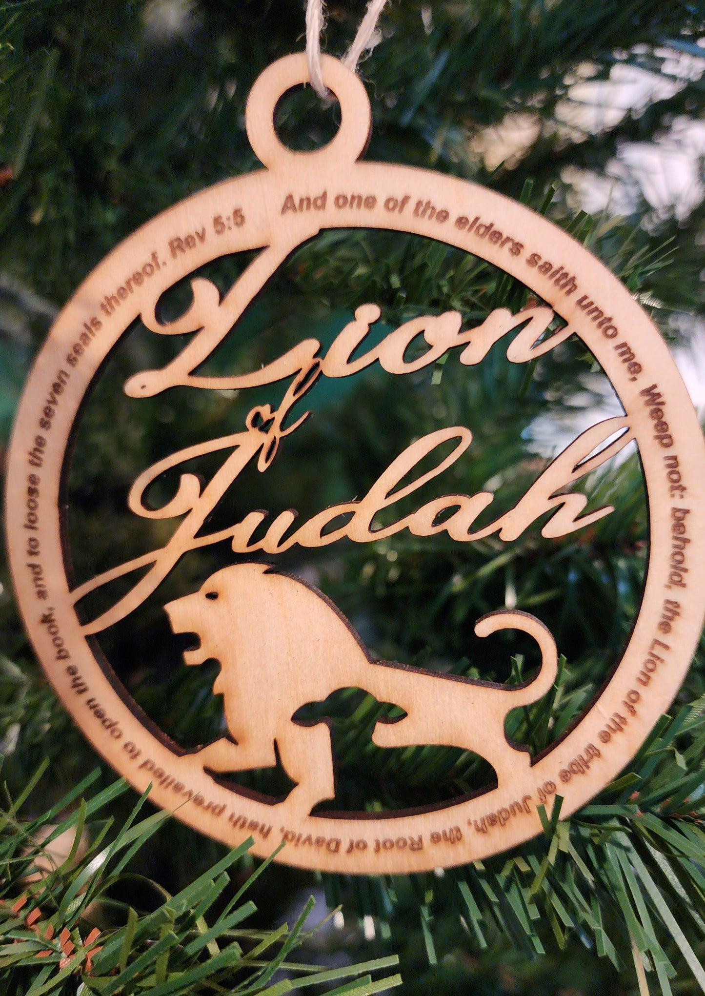 Names of Jesus Ornament