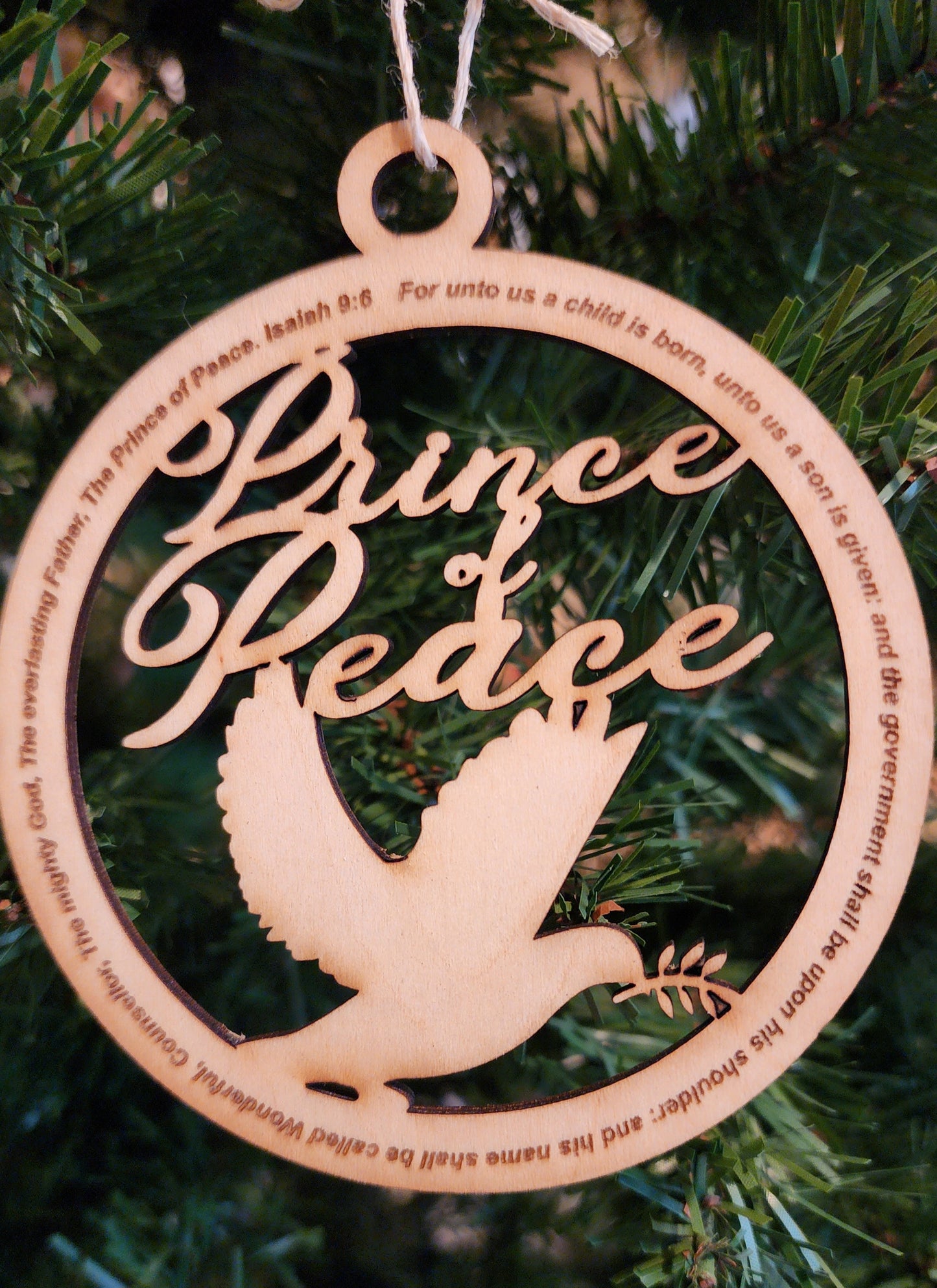 Names of Jesus Ornament